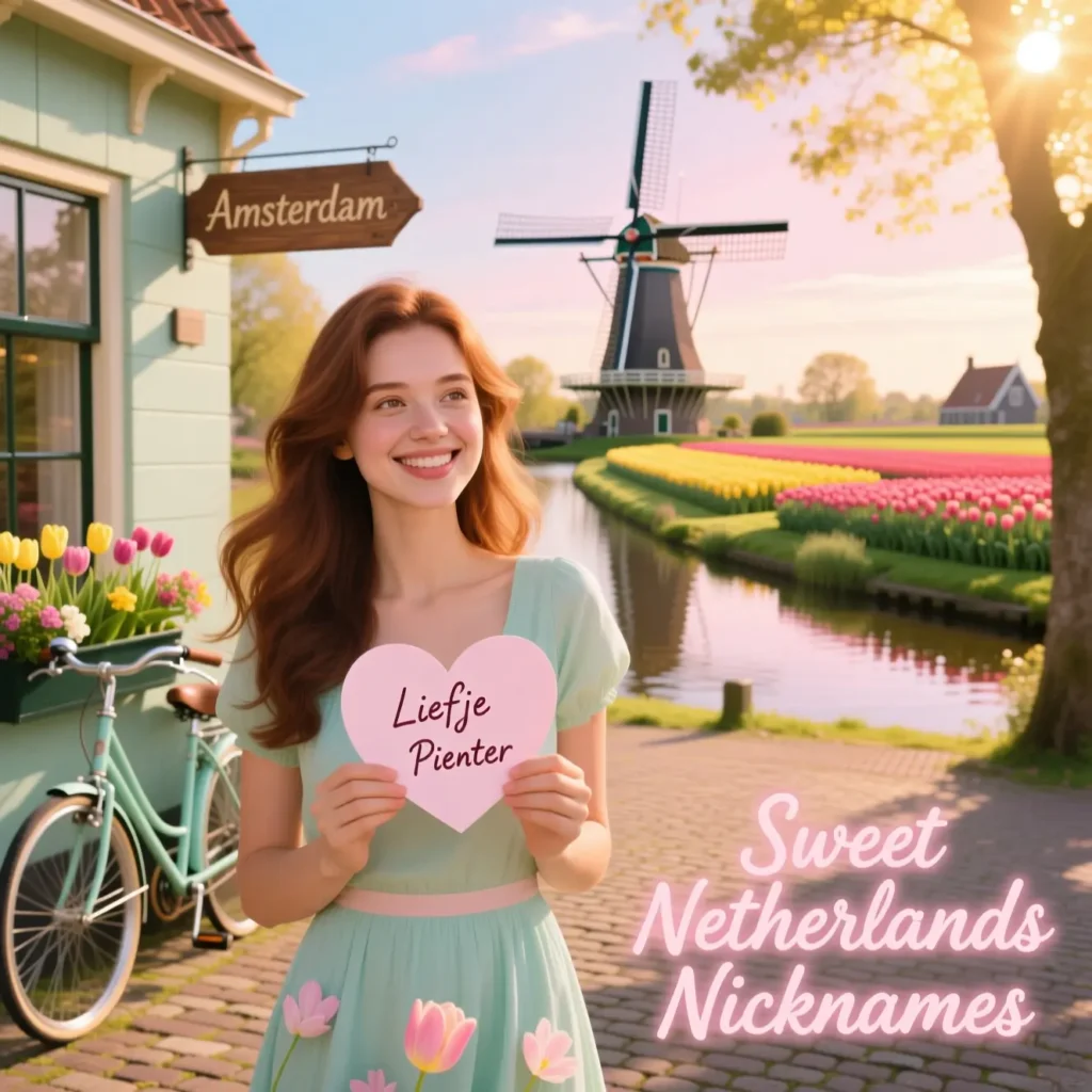 Sweet Netherlands Nicknames