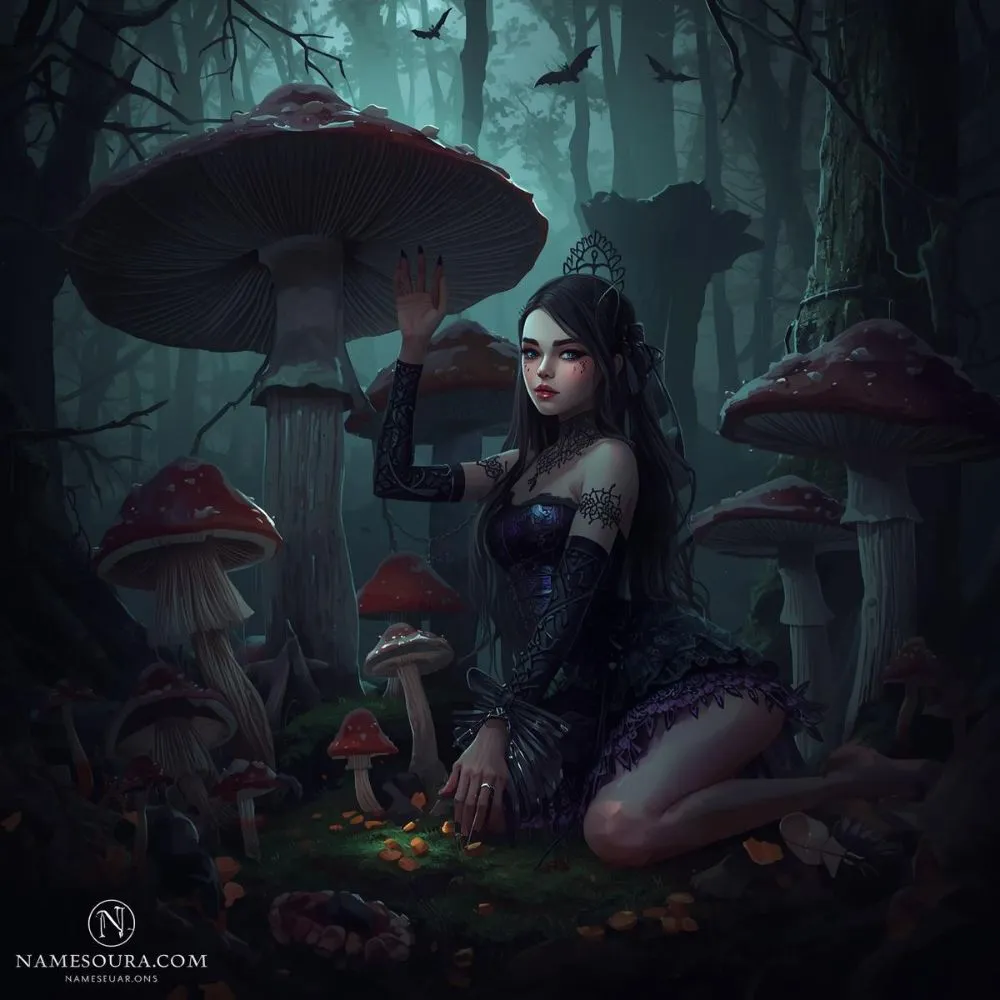 Dark & Gothic Mushroom Nicknames