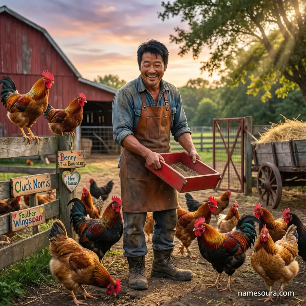 Farm-Themed Chicken Nicknames