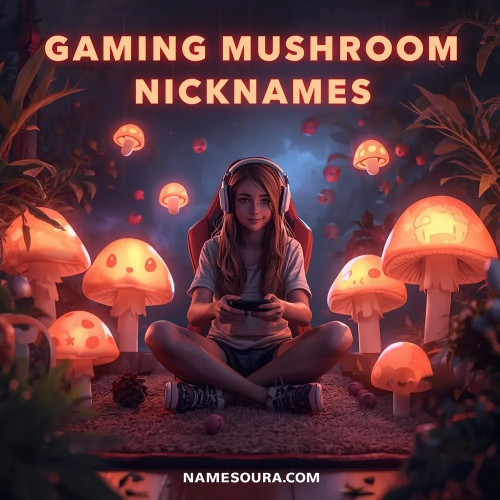 Gaming Mushroom Nicknames