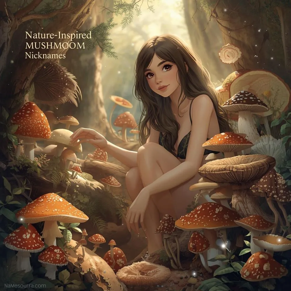 Nature-Inspired Mushroom Nicknames