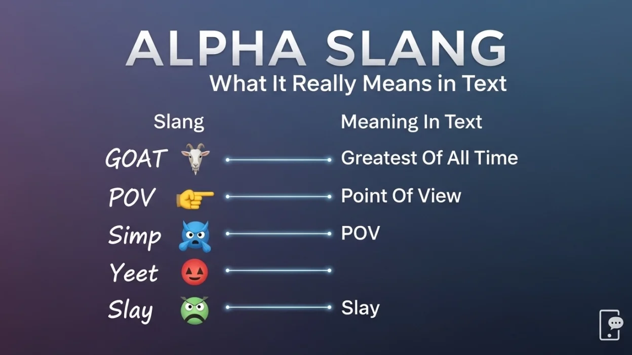 Alpha Slang Meaning
