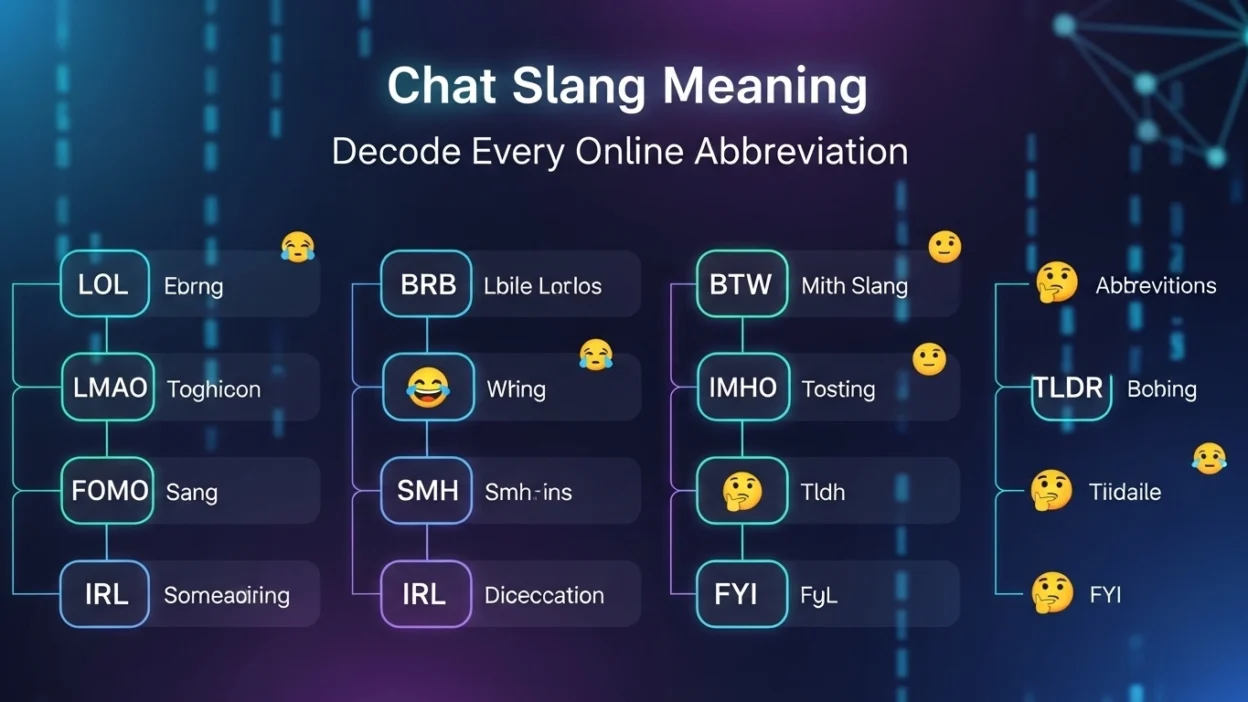 Chat Slang Meaning