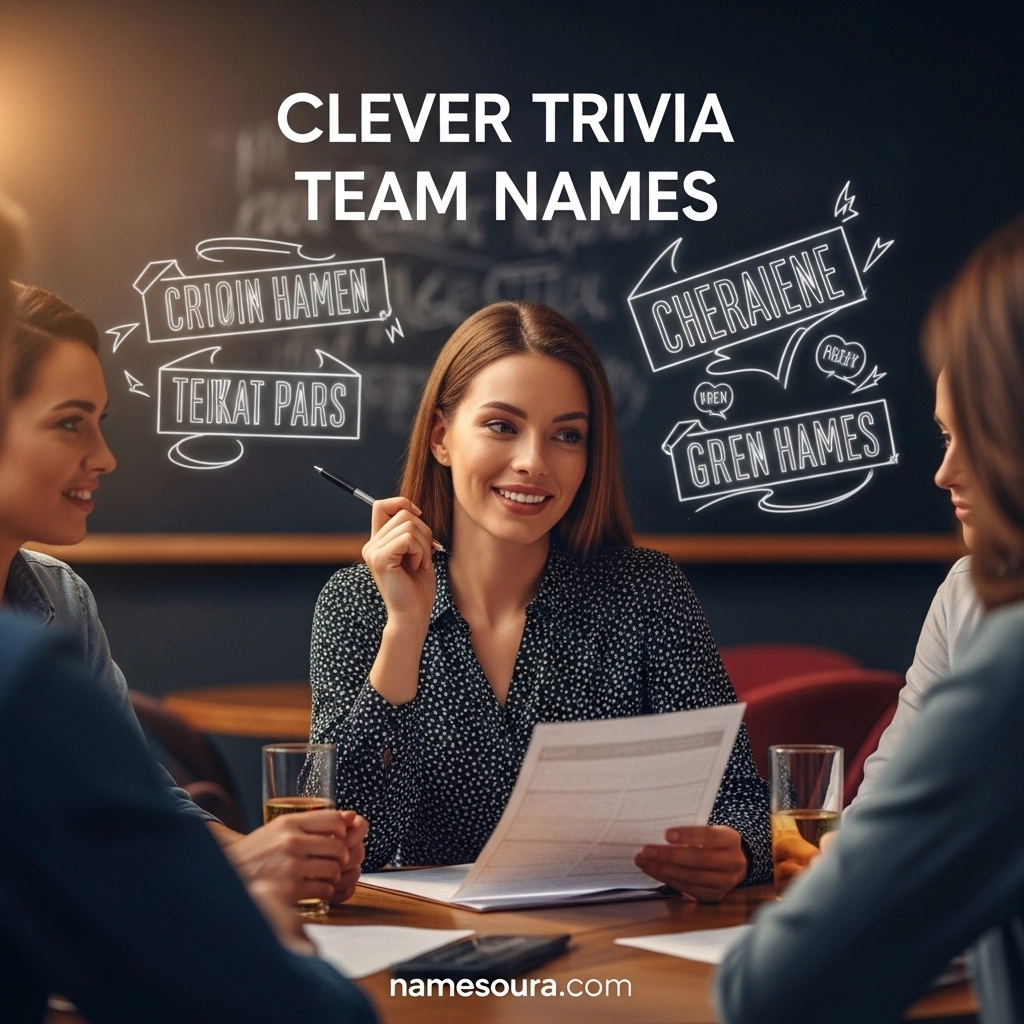Clever Trivia Team Names