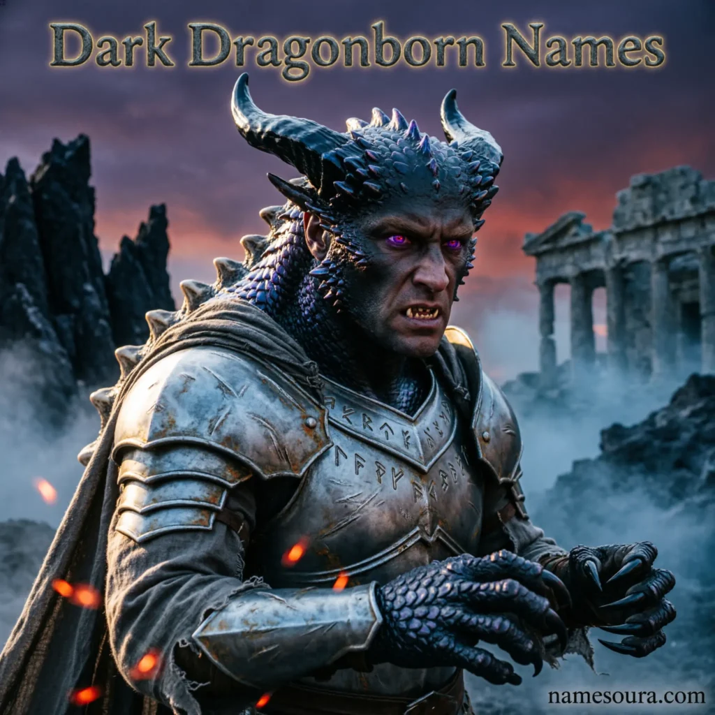 Dark Dragonborn Names