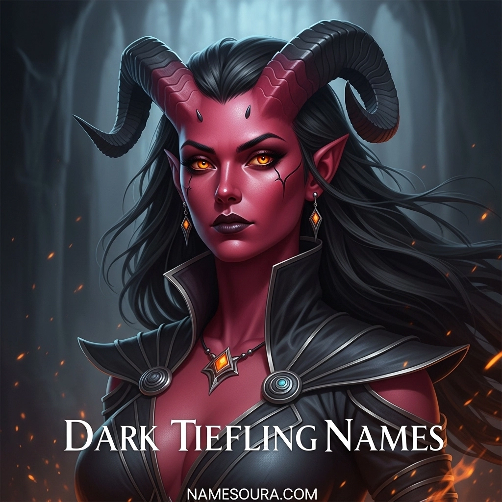 Dark Tiefling Names