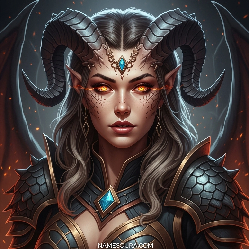 Dragon Inspired Tiefling Names