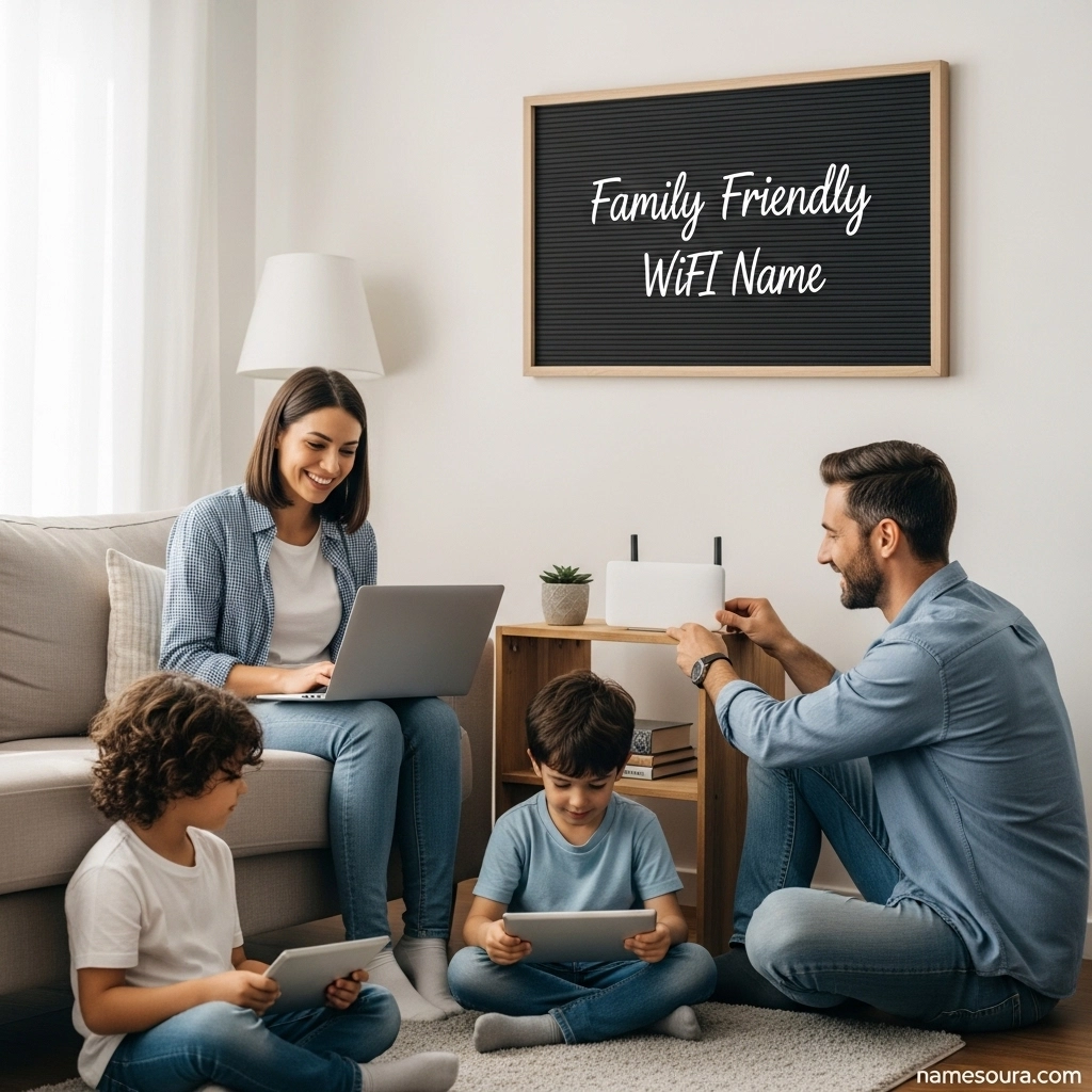 Family Friendly WiFi Name