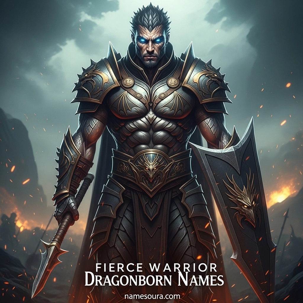 Fierce Warrior Dragonborn Names