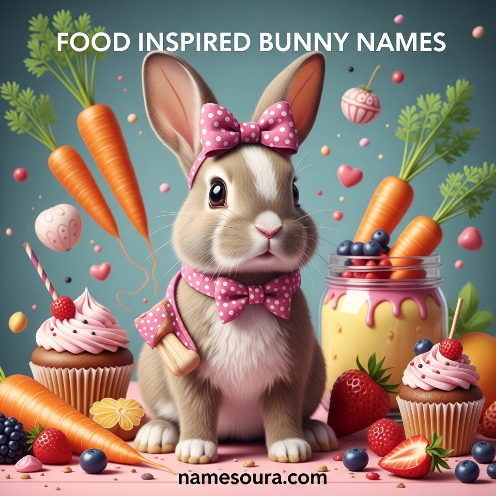 Food Inspired Bunny Names