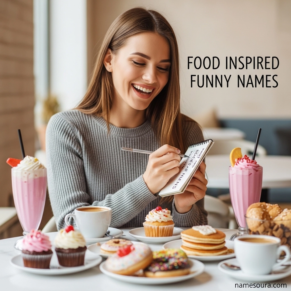 Food Inspired Funny Names