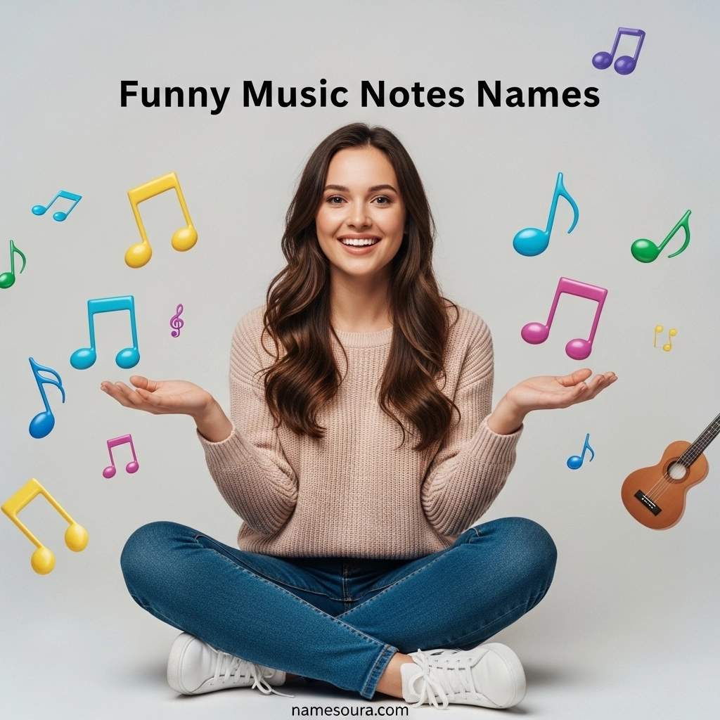 Funny Music Notes Names