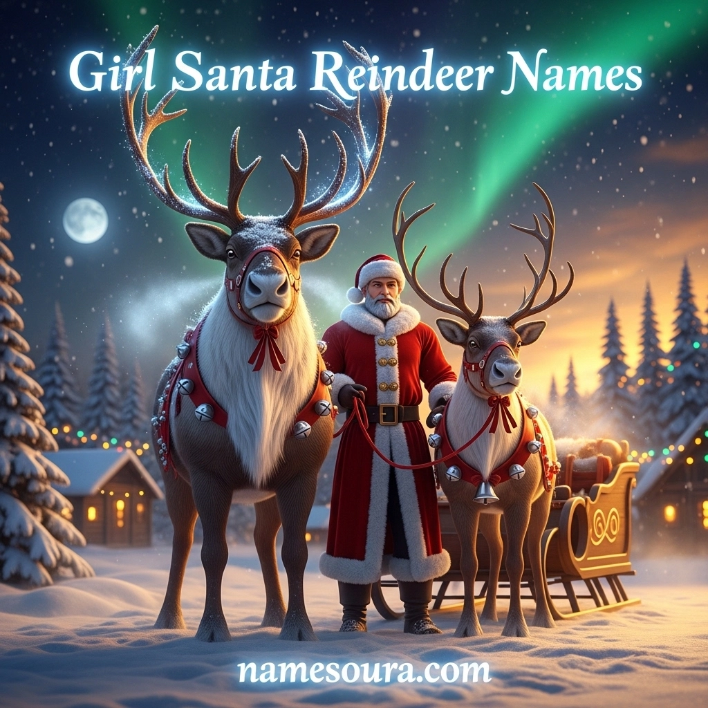 Girl Santa Reindeer Names
