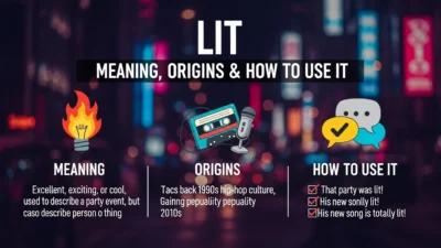 LIT Slang Meaning