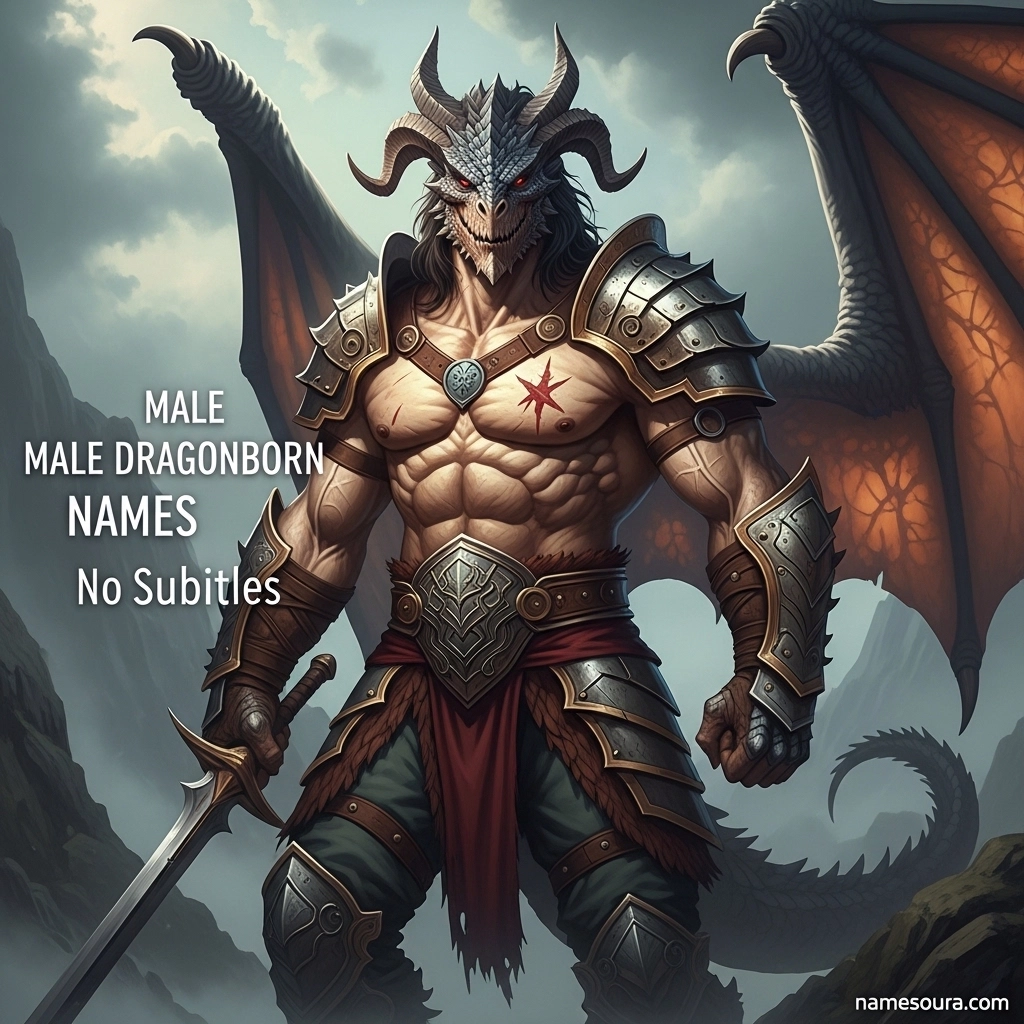 Male Dragonborn Names
