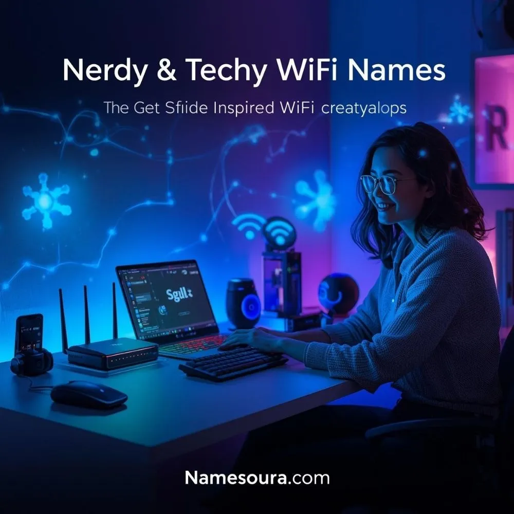 Nerdy & Techy WiFi Names