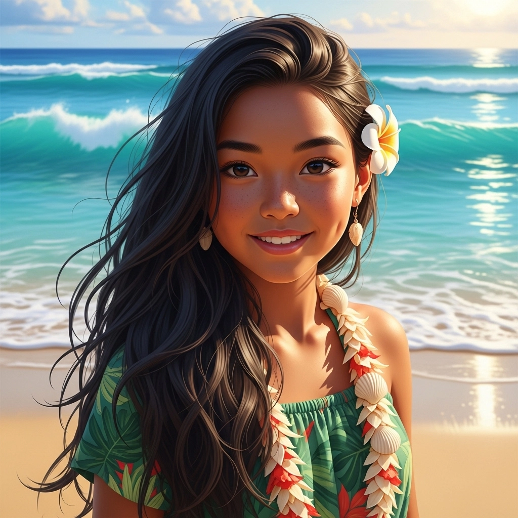 Ocean Inspired Hawaiian Girl Names