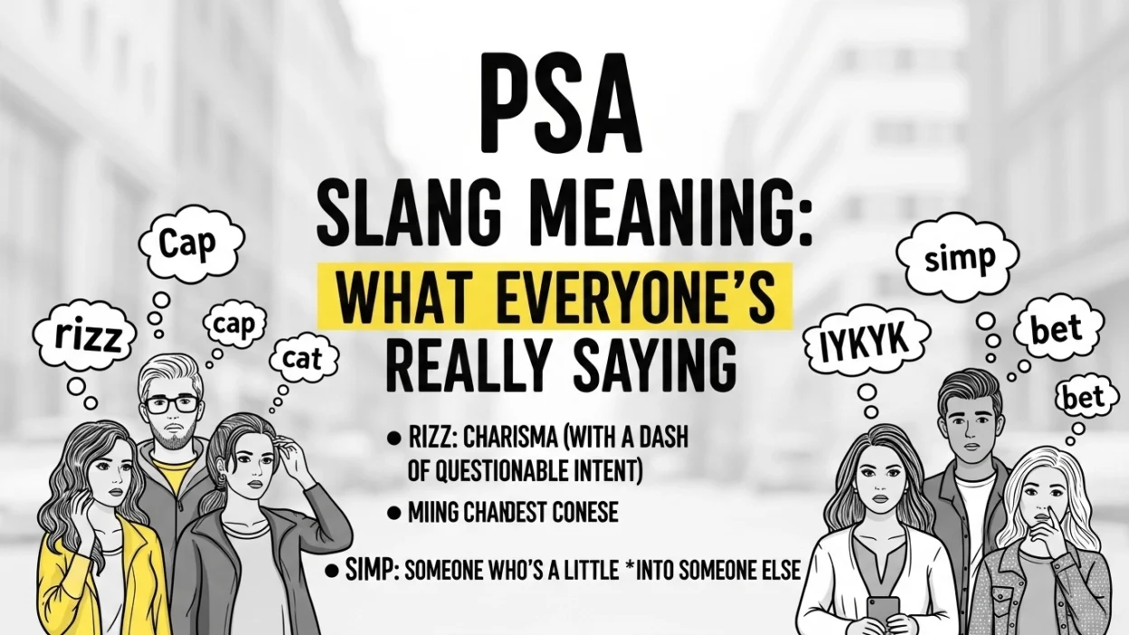 PSA Slang Meaning