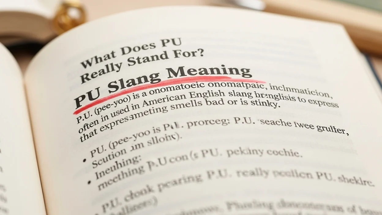PU Slang Meaning