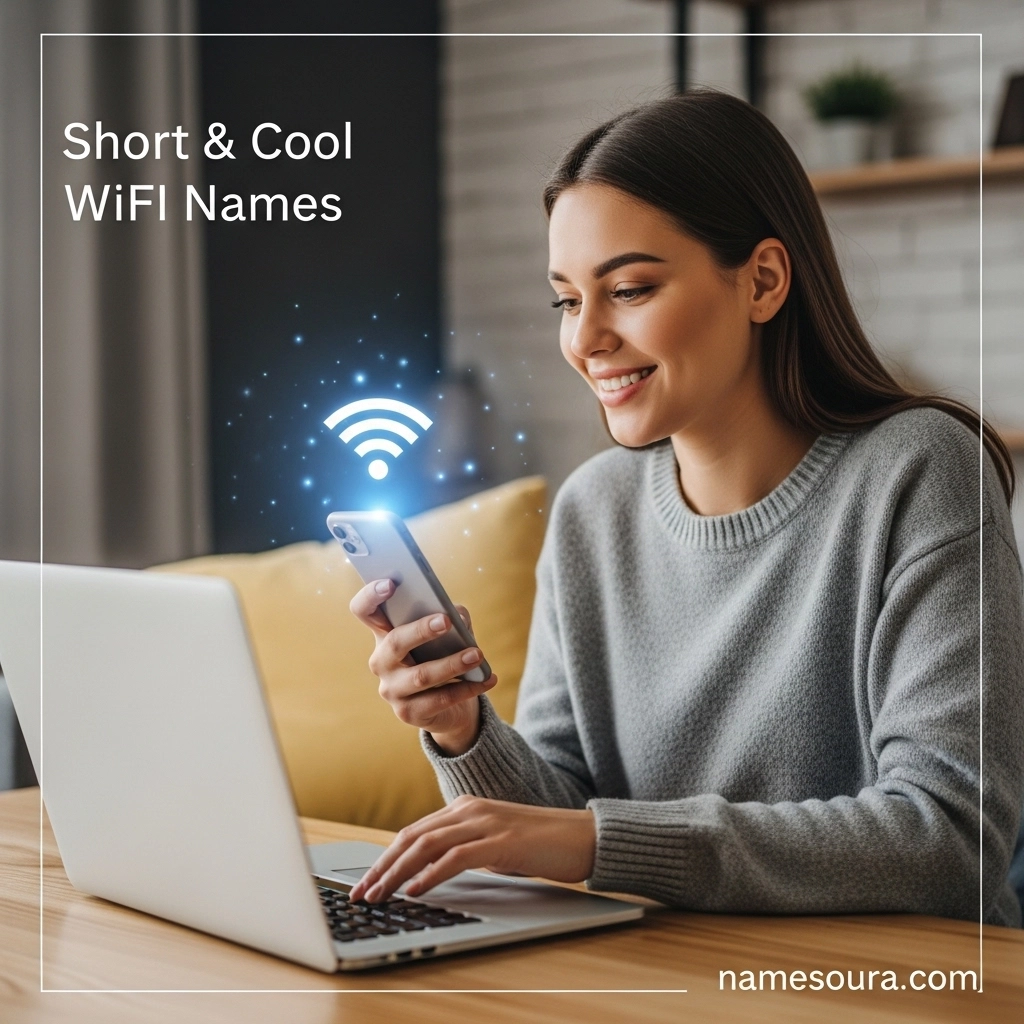 Short & Cool WiFi Names