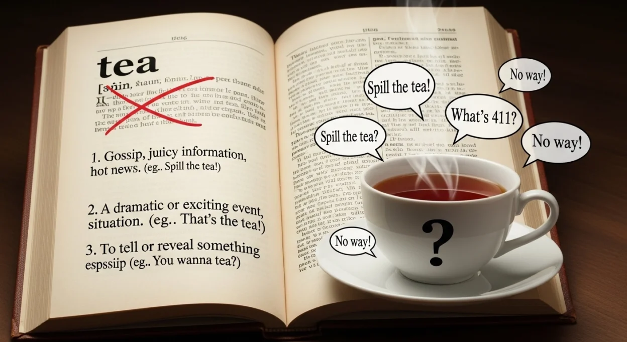 Tea Slang Meaning