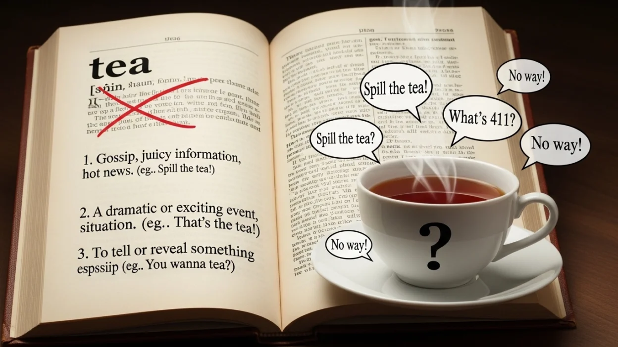 Tea Slang Meaning