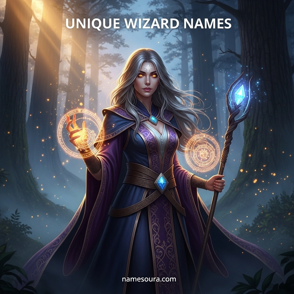 Unique Wizard Names