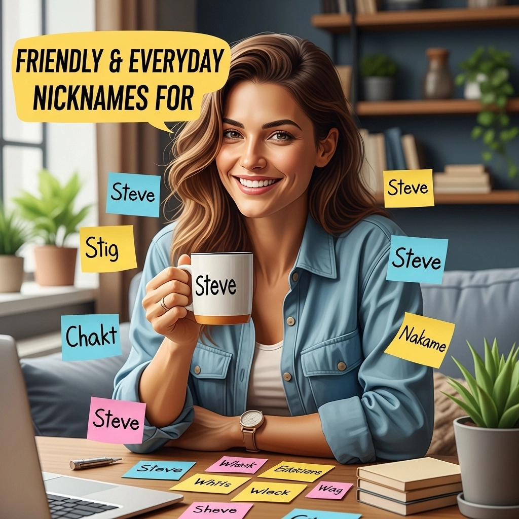 Friendly & Everyday Nicknames for Steve