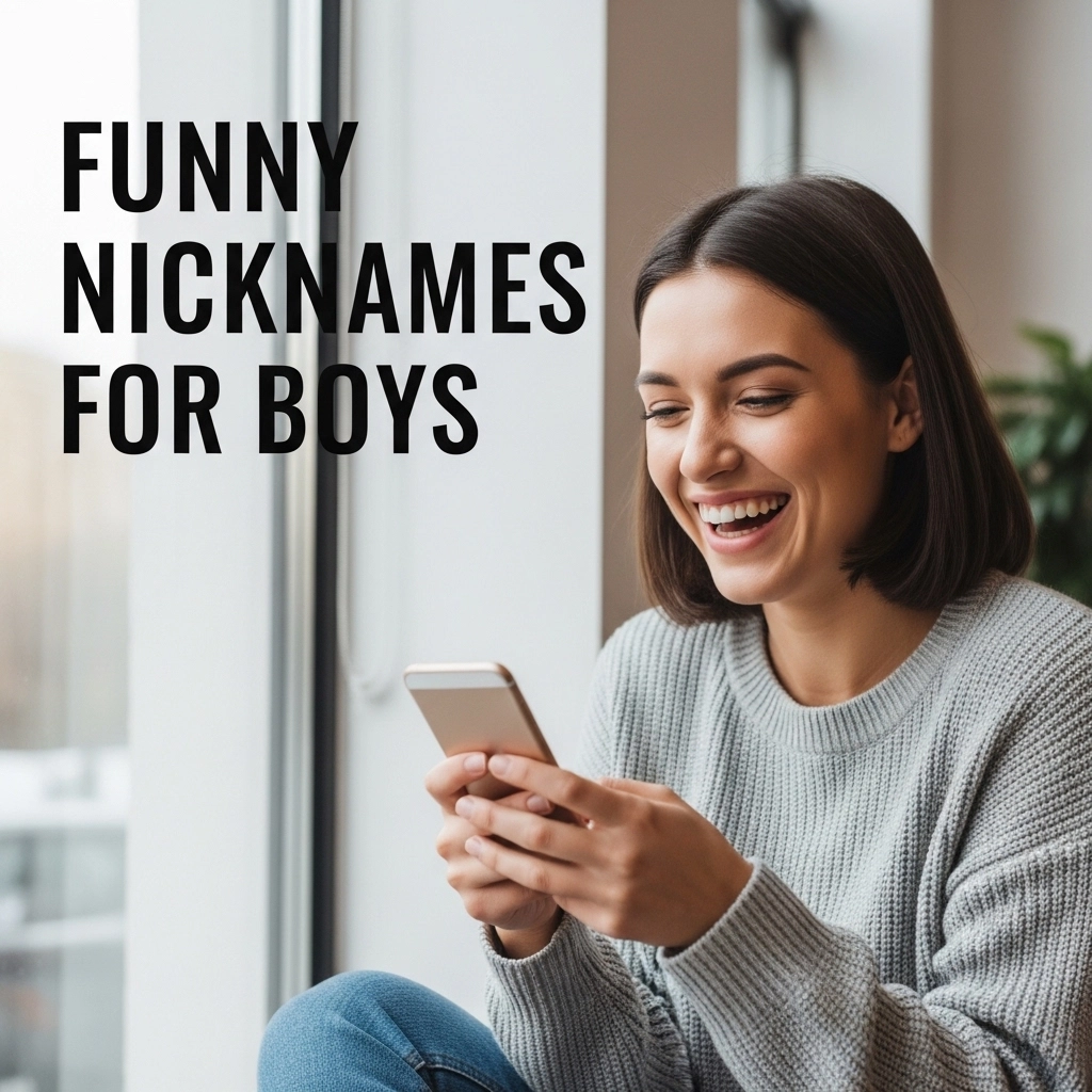 Funny Nicknames for Boys