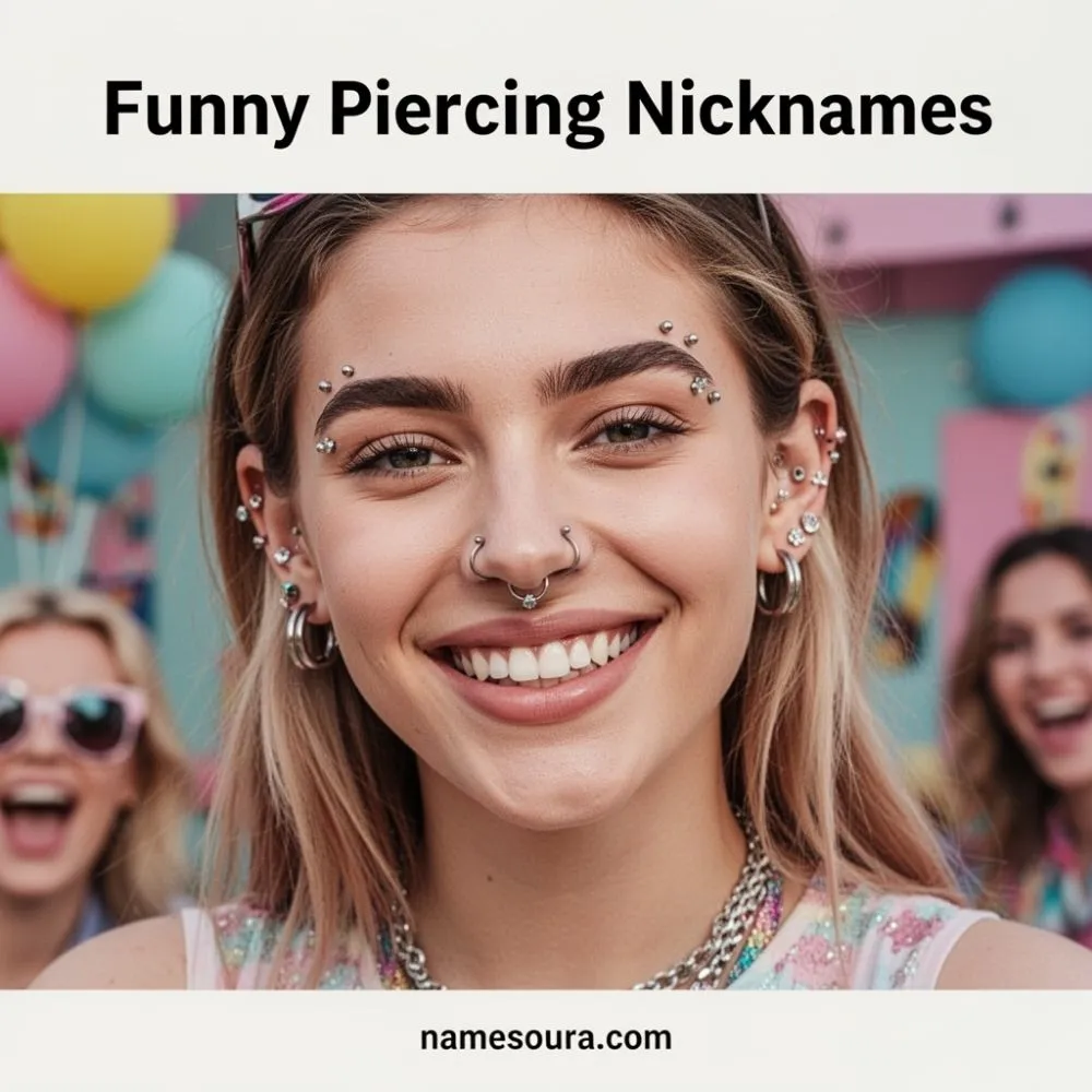 Funny Piercing Nicknames