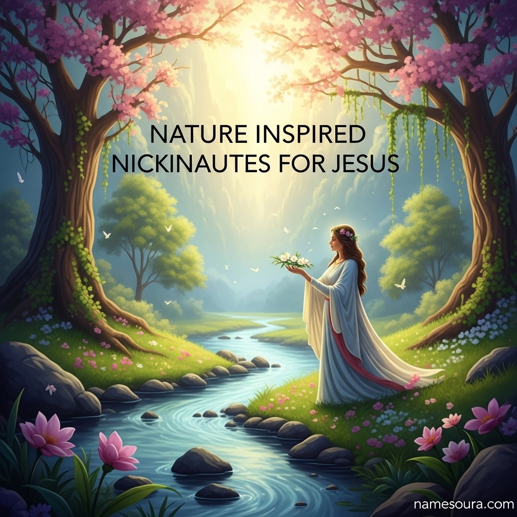 Nature Inspired Nicknames for Jesus