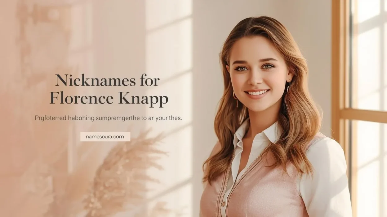 Nicknames for Florence Knapp