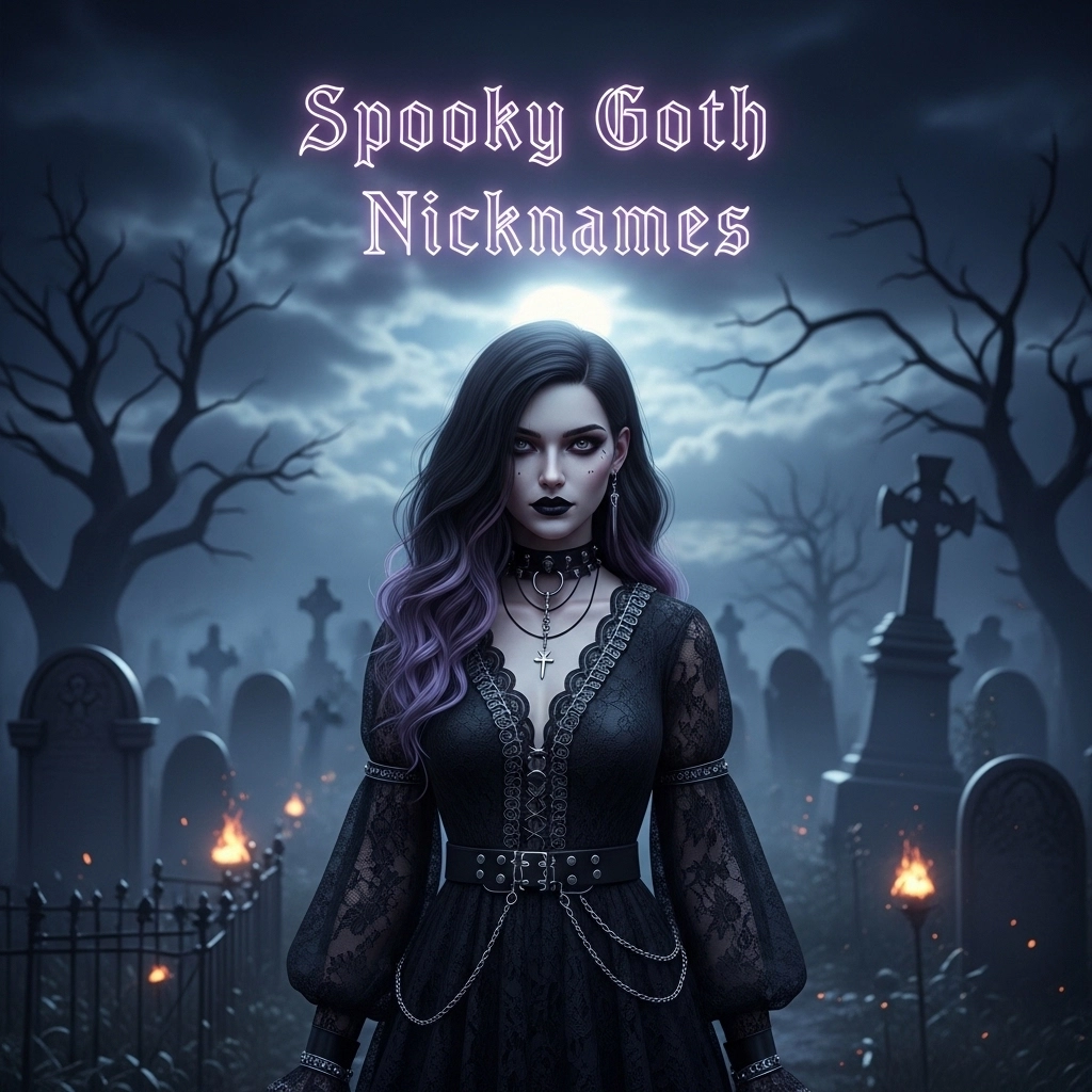 Spooky Goth Nicknames
