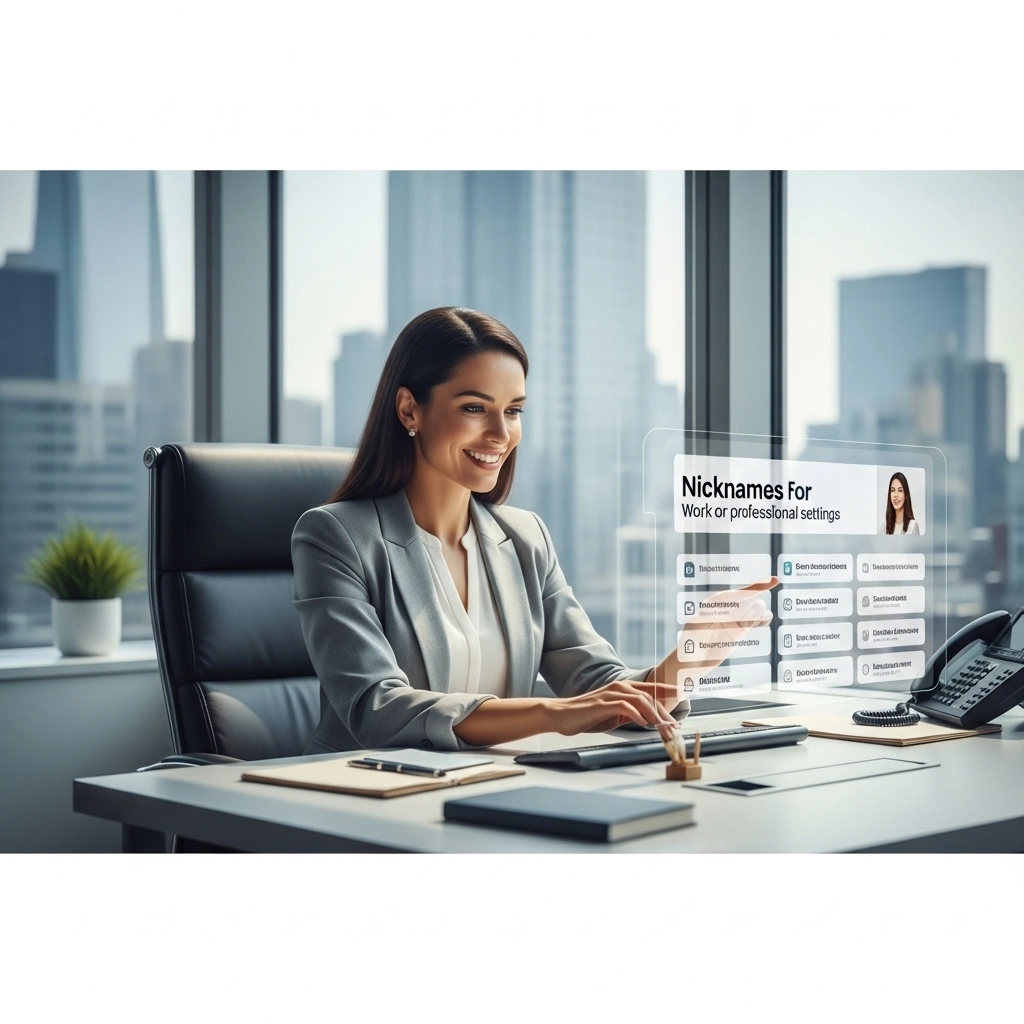 Nicknames for Work or Professional Settings